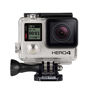 gopro hero4 black action camera front view nomadeer