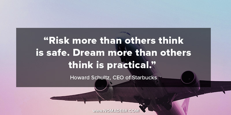 Howard Schults Digital Nomad Quotes
